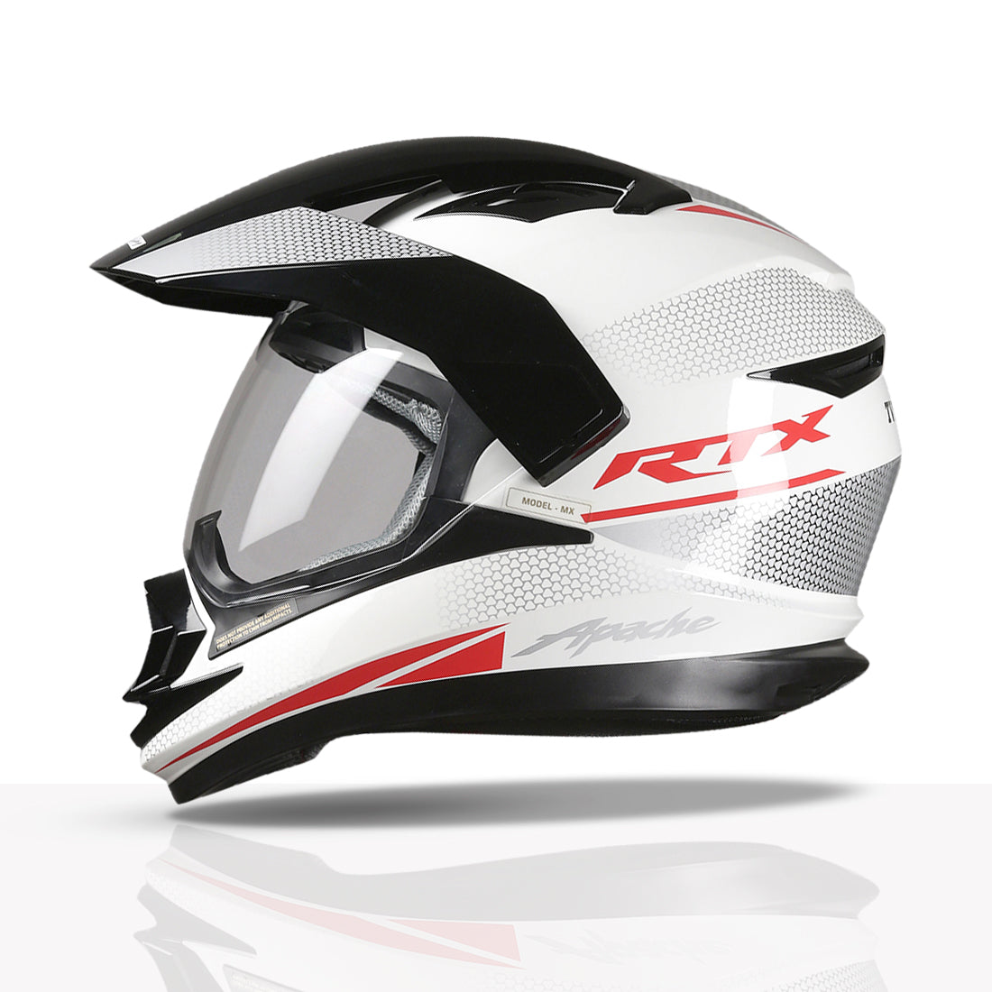 TVS Apache RTX Dual Sports Helmet